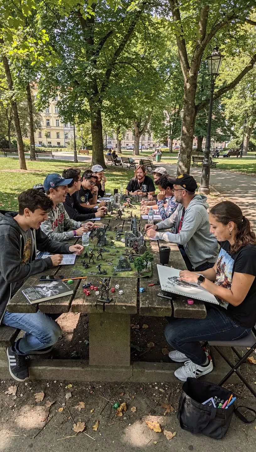 Thematic gaming environments for immersive tabletop experiences.